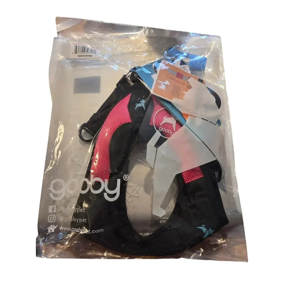 Gooby Escape Free Easy Fit Dog Harness, Hot Pink, Small: 16 to 19.25-in chest